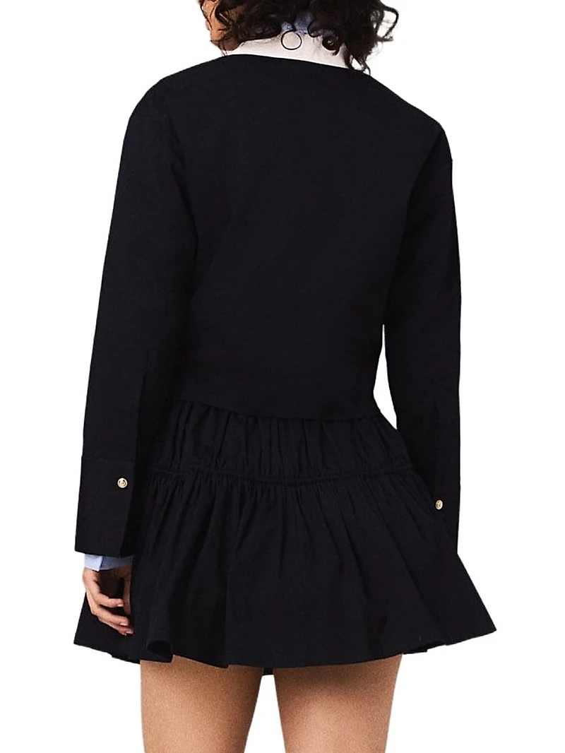 Short Elasticated Waist Skirt