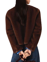 Short Faux Fur Coat
