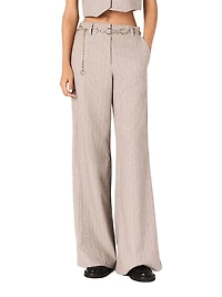 Rhinestone Suit Trousers