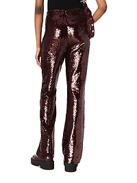 Sequin-Embroidered Trousers