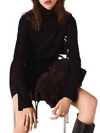 Short High-Neck Dress