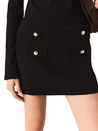 Short High-Neck Dress