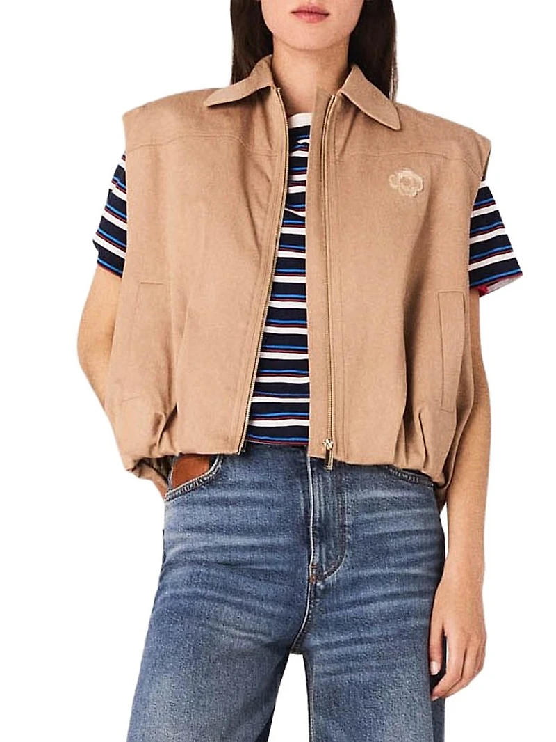 Sleeveless Jacket