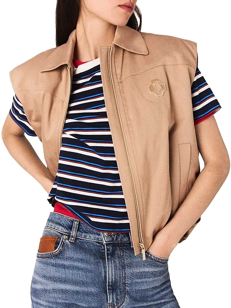 Sleeveless Jacket