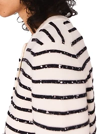 Wool Cardigan with Snaps