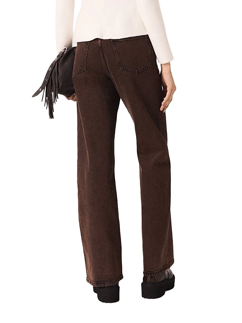Bootcut Jeans with Chain