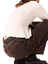 Bootcut Jeans with Chain
