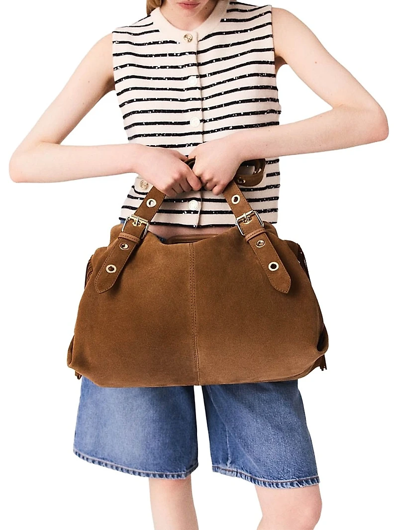 Striped Wool Blend Top