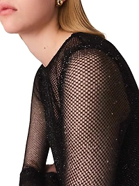 Diamanté Jersey Top