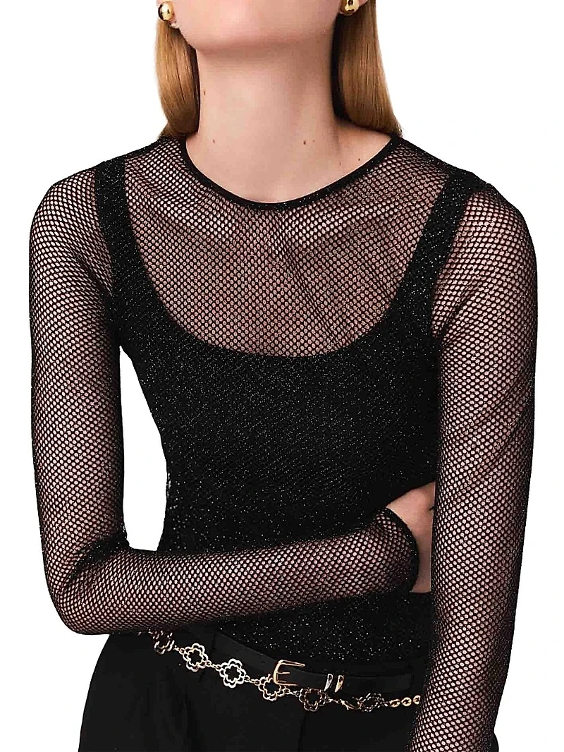 Diamanté Jersey Top