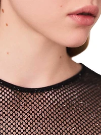 Diamanté Jersey Top