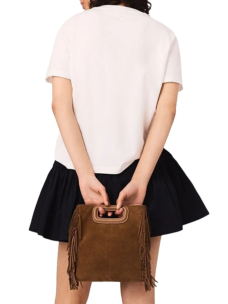 T-Shirt with Embroidered Paris Logo