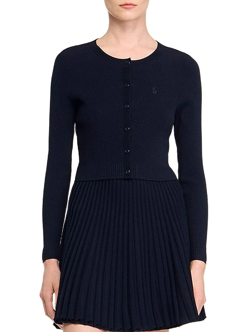 Polo Shirt with Decorative Buttons