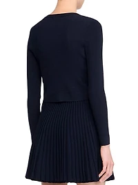 Polo Shirt with Decorative Buttons