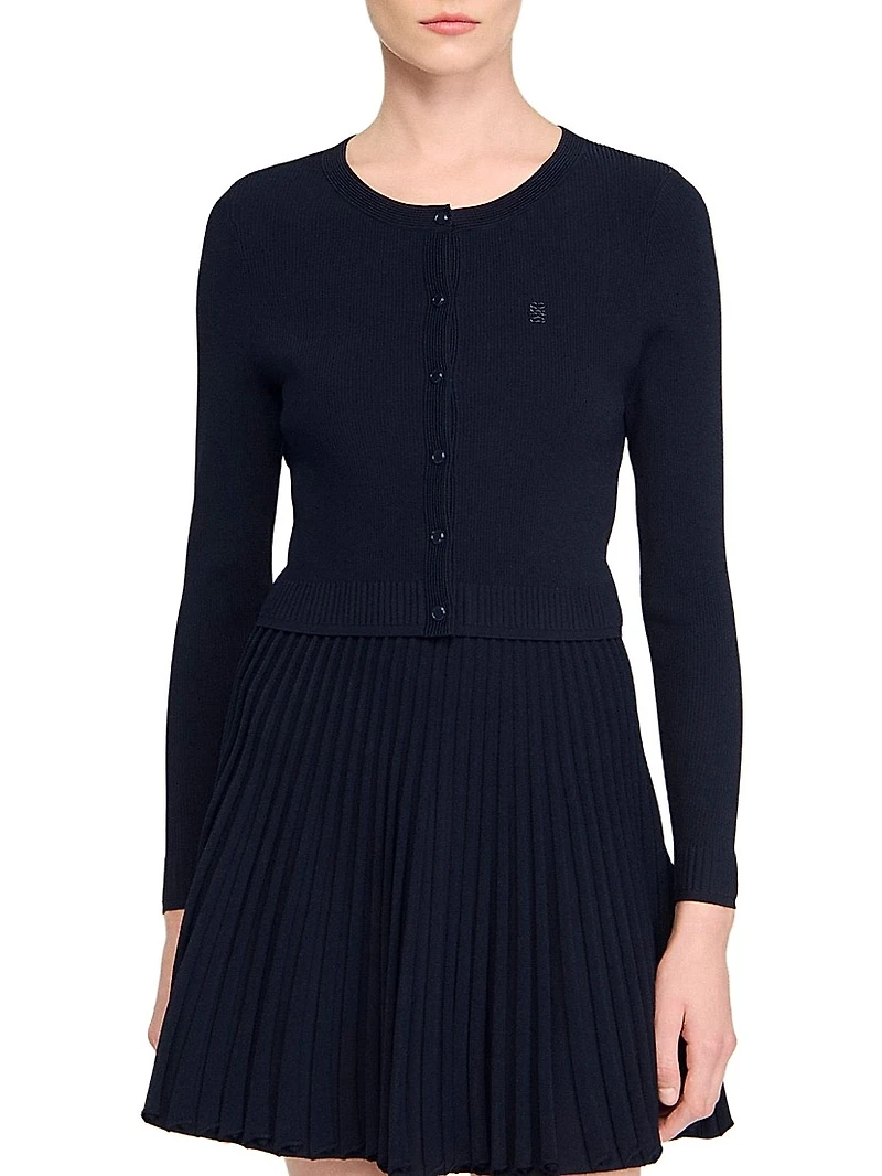Polo Shirt with Decorative Buttons