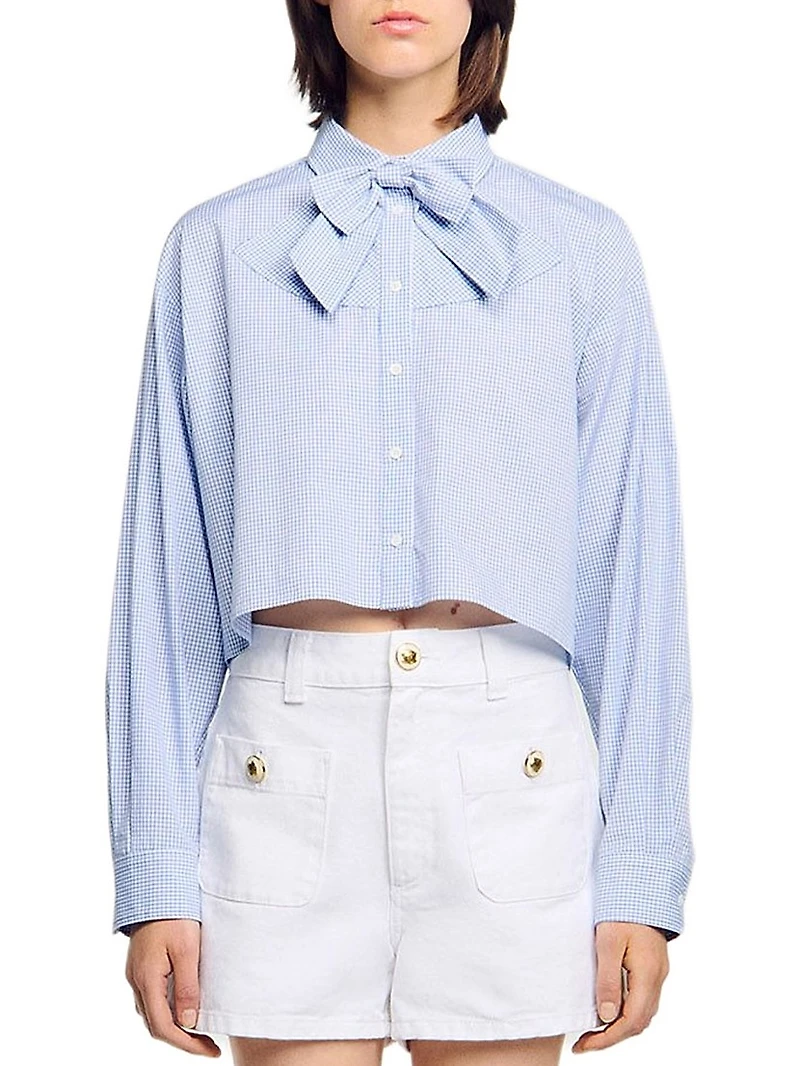Bow Collar Shirt