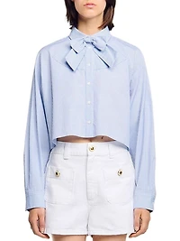Bow Collar Shirt