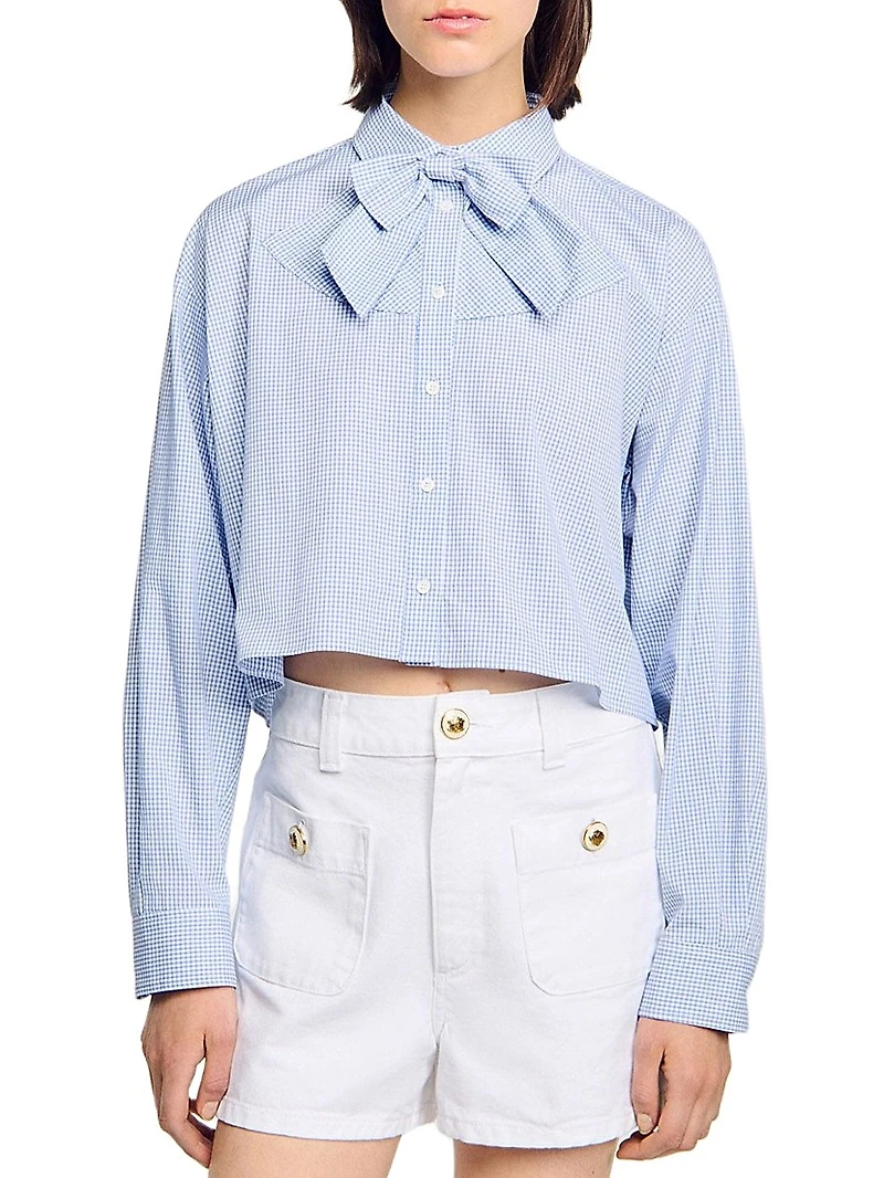 Bow Collar Shirt