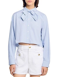 Bow Collar Shirt