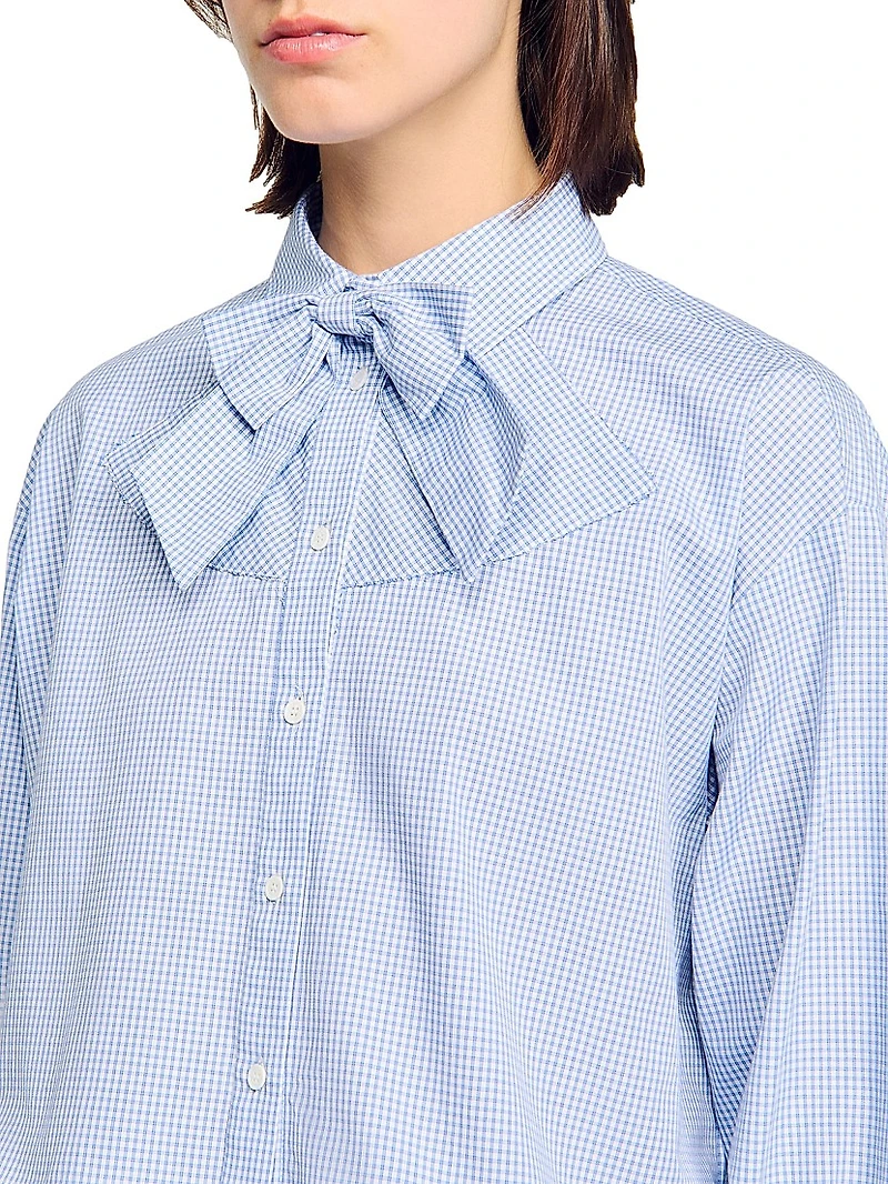 Bow Collar Shirt