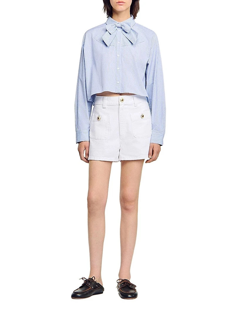 Bow Collar Shirt
