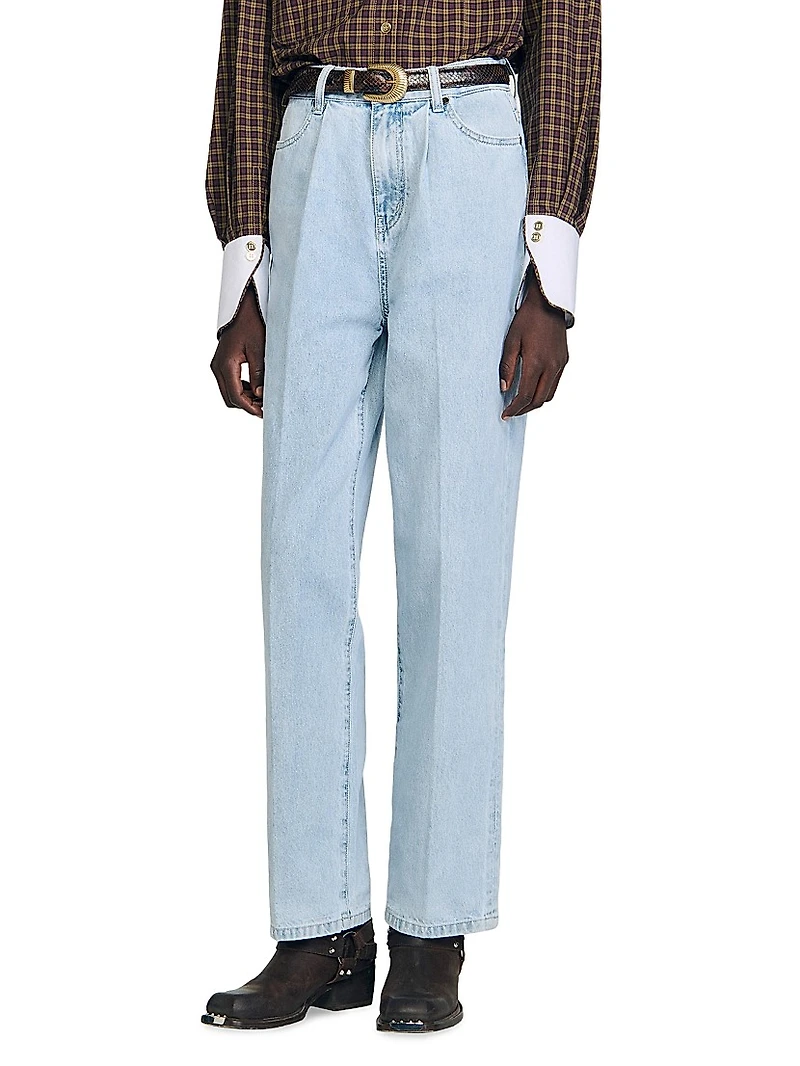 Straight-Leg Jeans