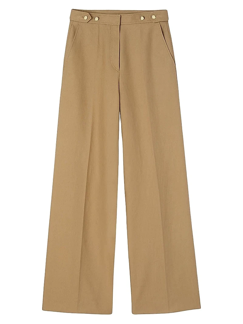 Cotton Suit Trousers