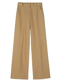 Cotton Suit Trousers