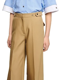 Cotton Suit Trousers