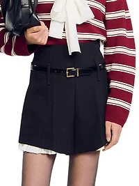 Tailored Flounced Shorts