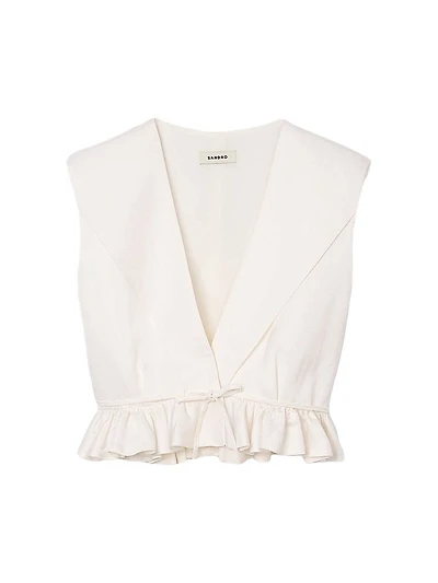 Ruffled Crop Top