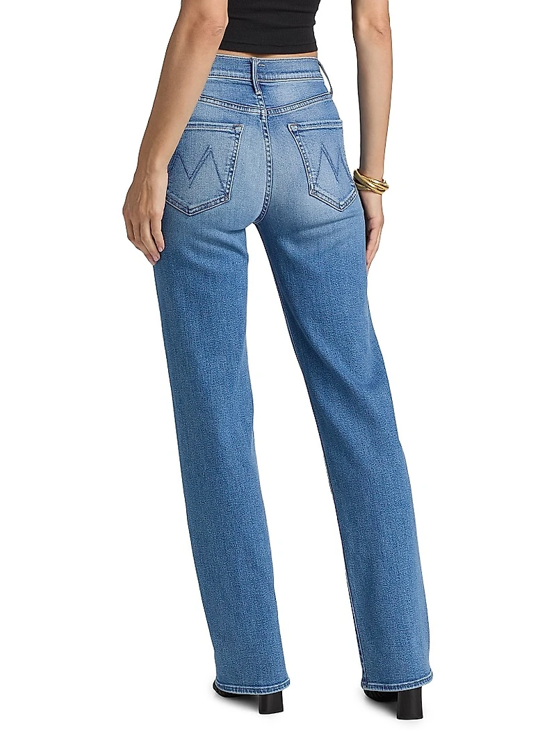 The Kick It High-Rise Flared Jeans