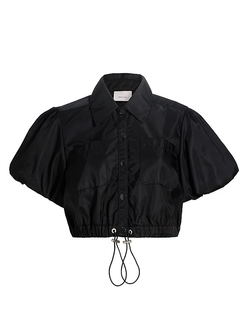 Sirani Nylon Crop Jacket