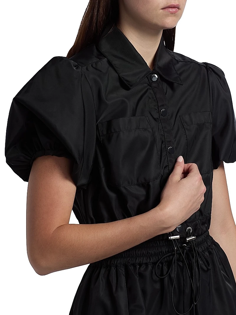 Sirani Nylon Crop Jacket