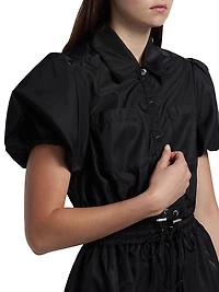 Sirani Nylon Crop Jacket