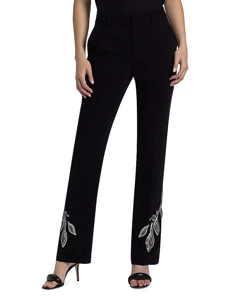 Metal Paisley Kerry Pants