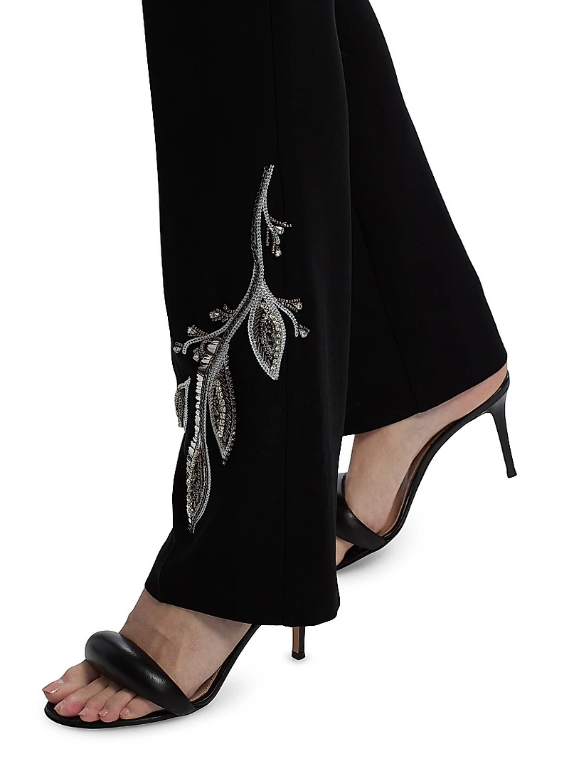 Metal Paisley Kerry Pants