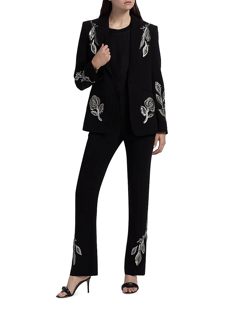 Metal Paisley Kerry Pants