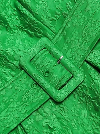 Artichoke Belted Cocktail Dress