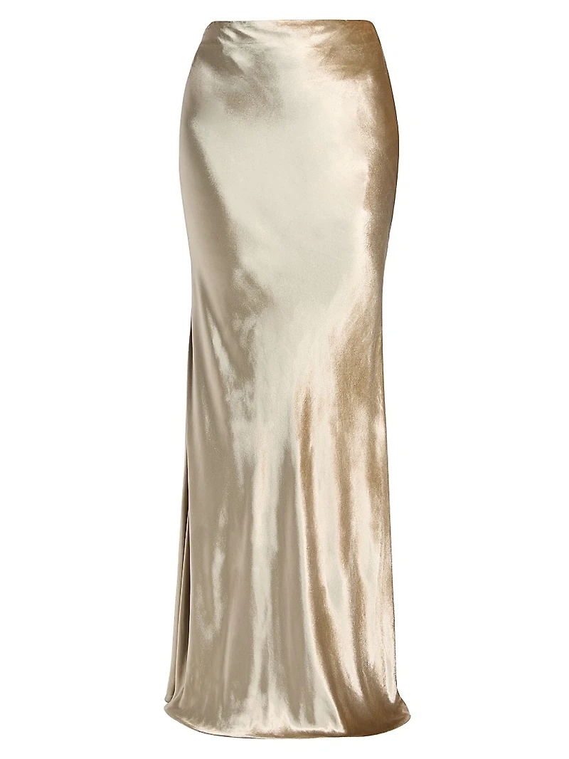 Linnet Velvet Maxi Skirt
