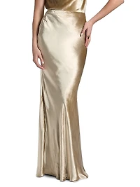 Linnet Velvet Maxi Skirt