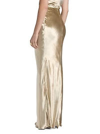 Linnet Velvet Maxi Skirt