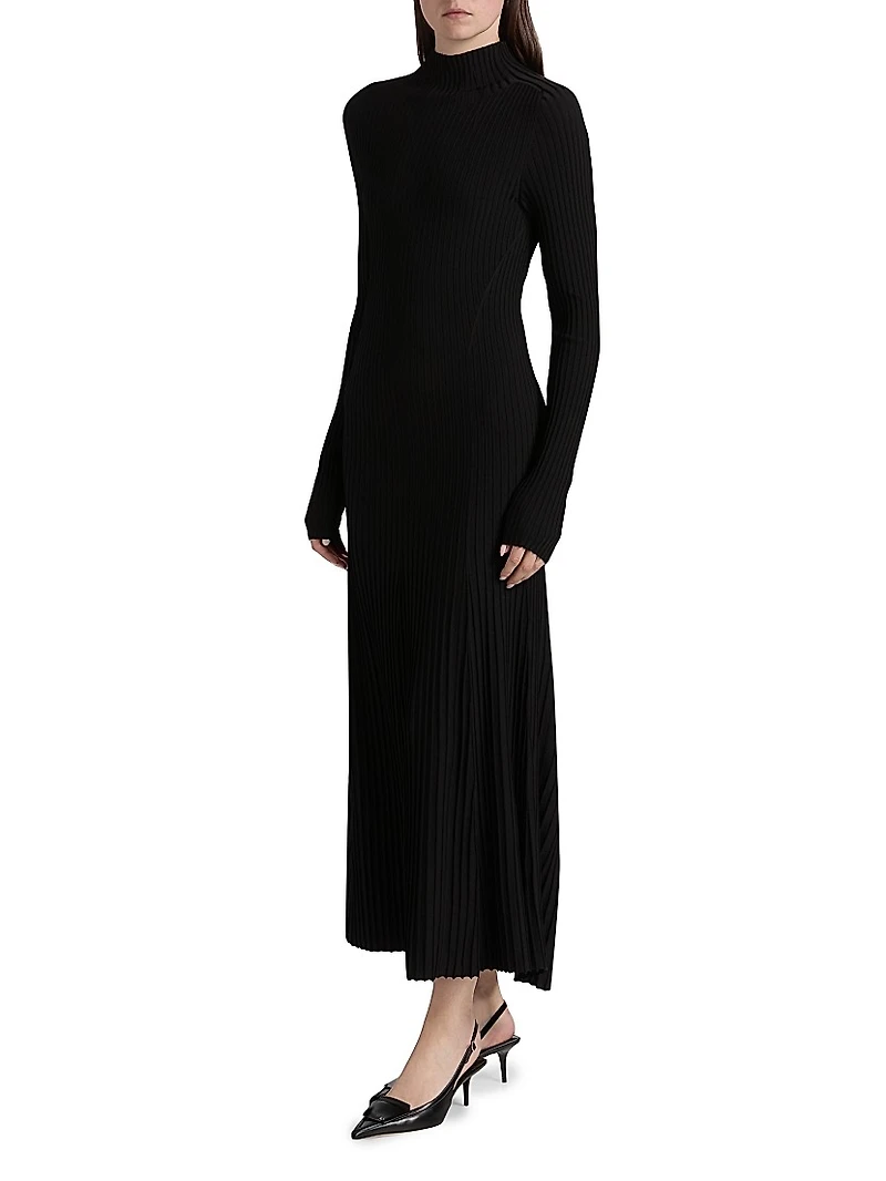 Tabitha Rib-Knit Maxi Dress