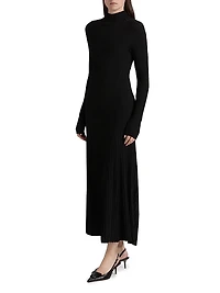 Tabitha Rib-Knit Maxi Dress