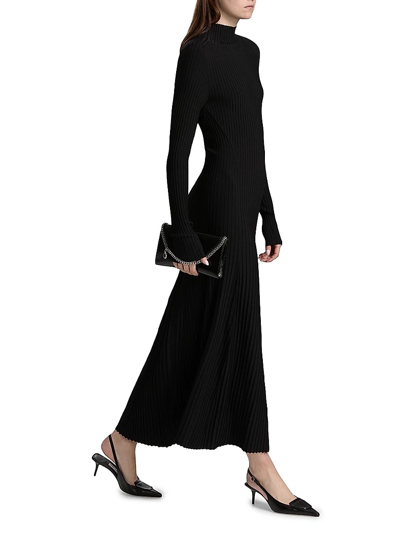 Tabitha Rib-Knit Maxi Dress