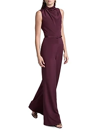Parigi Silk Crepe Jumpsuit