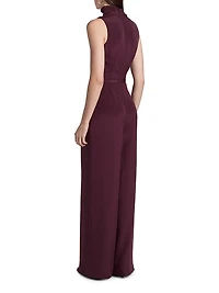 Parigi Silk Crepe Jumpsuit
