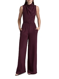 Parigi Silk Crepe Jumpsuit