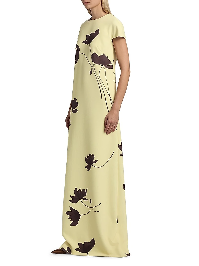 Augusta Floral A-Line Gown