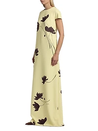 Augusta Floral A-Line Gown